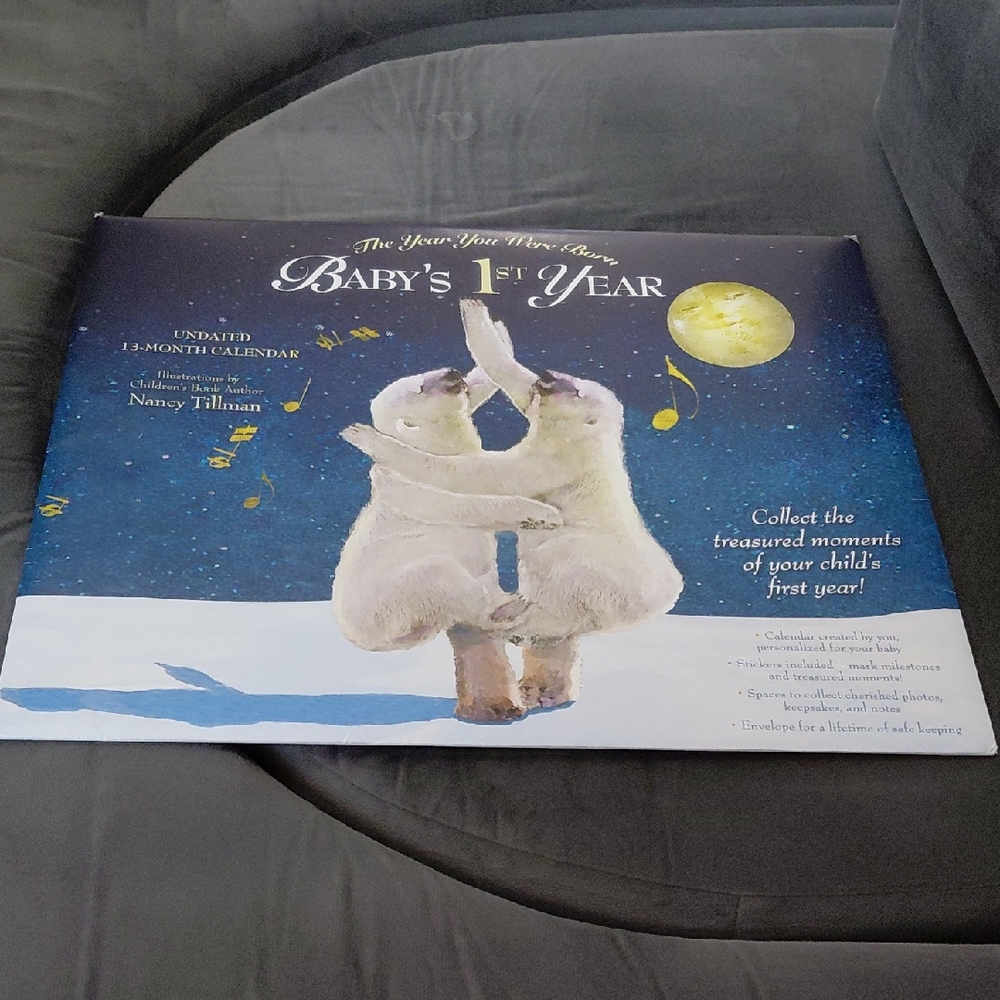 Babys First Year Calendar